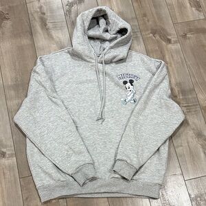 Aeropostale Light Gray Mickey Mouse Hoodie